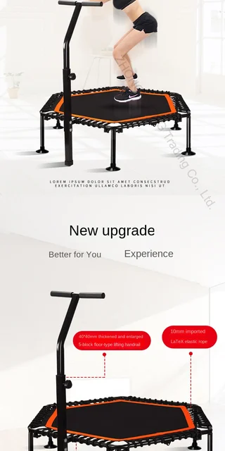 Trampoline Adult Gymnasium Children's Home Elastic Rope Weight Loss  Equipment - AliExpress