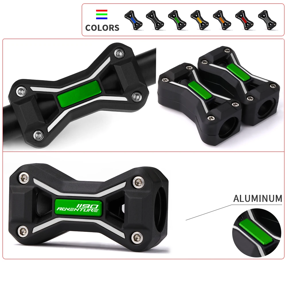 

For KTM 1190 Adventure Enduro Adv 1190Adv Motorcycle ABS + Aluminum Engine Guard Bumper Crash Block Protector Accessories