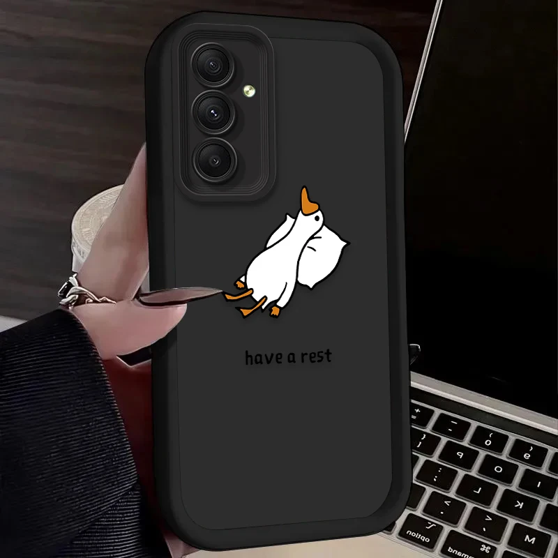 Lovely Cartoon Duck Soft Phone Case Cover