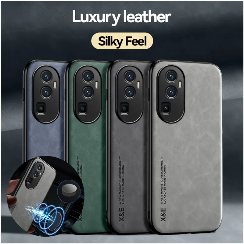 Funda De Cuero Con Cartera Para Oppo A17 / A17K - Carcasa Protectora Anti-golpes Con Ranuras Para Tarjetas