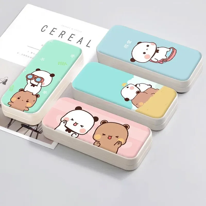 

Маленькие очки Panda Bubu и Yier, портативные очки большой емкости с защитой от падения, Подарочная коробка для хранения очков