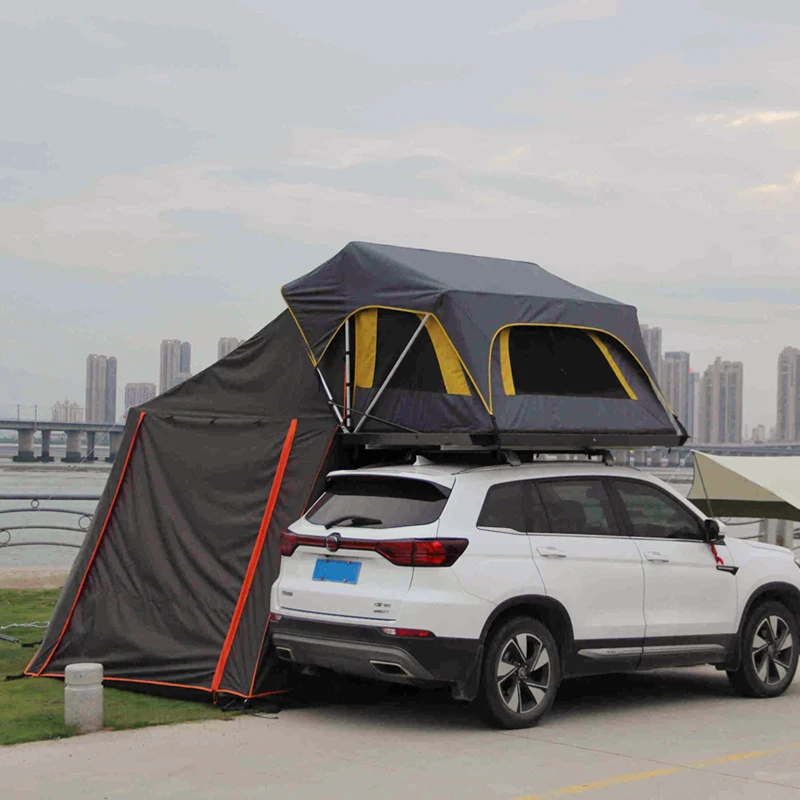 Suv Car Roof Annex Room Tent Outdoor Waterproof Camping Shower Tent Side Awning Tents Accessories