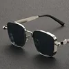 Men Driving Sunglasses Vintage Steampunk Square Sunglasses