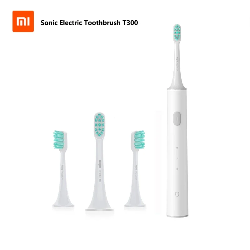 

XIAOMI Mijia Electric Sonic Toothbrush T300 Waterproof Ultrasonic Tooth Brush Smart Rechargeable Teeth Cleaning Whitening Brush