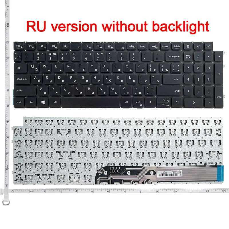 Clavier AZERTY Français Rétroéclairé Pour Dell Inspiron 15 5510 5515 5518 - Neuf