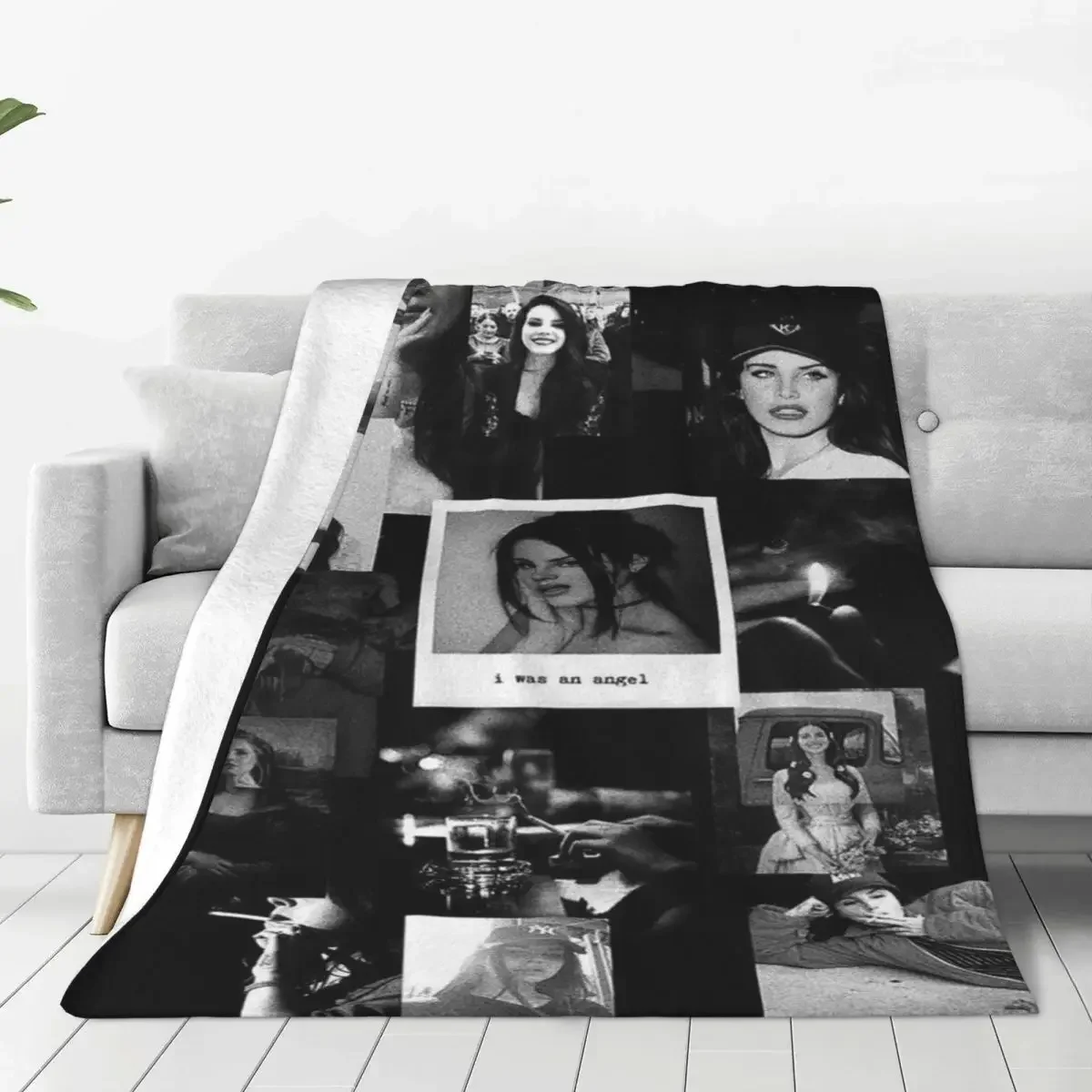 

Lana Del Rey Singer Musician Blankets Coral Fleece Plush Summer Multifunction Warm Throw Blanket for Bedding Travel Bedspread