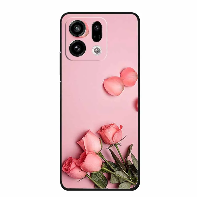 Sleek Black Silicone Soft Back Phone Case