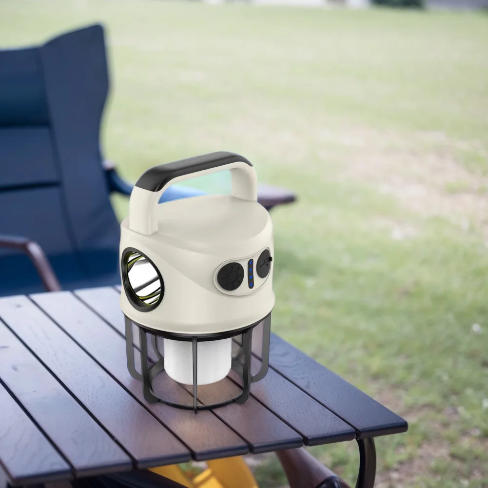 Description Picture 5 of itemOutdoor Emergency Lamp USB Rechargeable 4 Lighting Modes Portable Camping Light 1200mAh Tent Night Light for Emergency Adventure