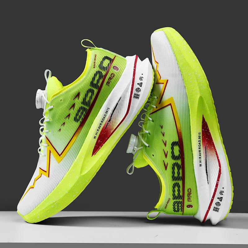 Unisex Breathable Mesh Running Shoes with Shock-Absorbing Sole