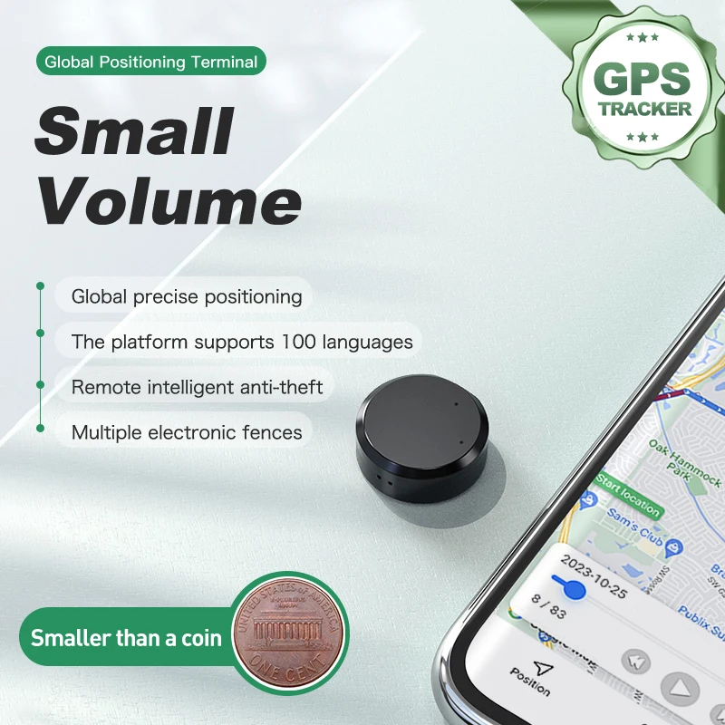 Gf11 Locator Car Gps Locator Strong Magnetic Free Installation Of The Elderly, Children, Pets Anti-Loss Device Anti-Lost Upgrade