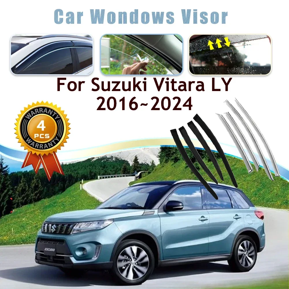 Visiera per finestrino dell'auto per Suzuki Vitara Escudo LY MK4