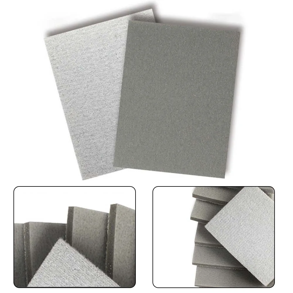 

1 Pc Flocking Sponge Square Sandpaper Abrasive Sponge Grain P300 - P3000 Sanding Sponge Block Pads Abrasive Paper Sanding Sheets