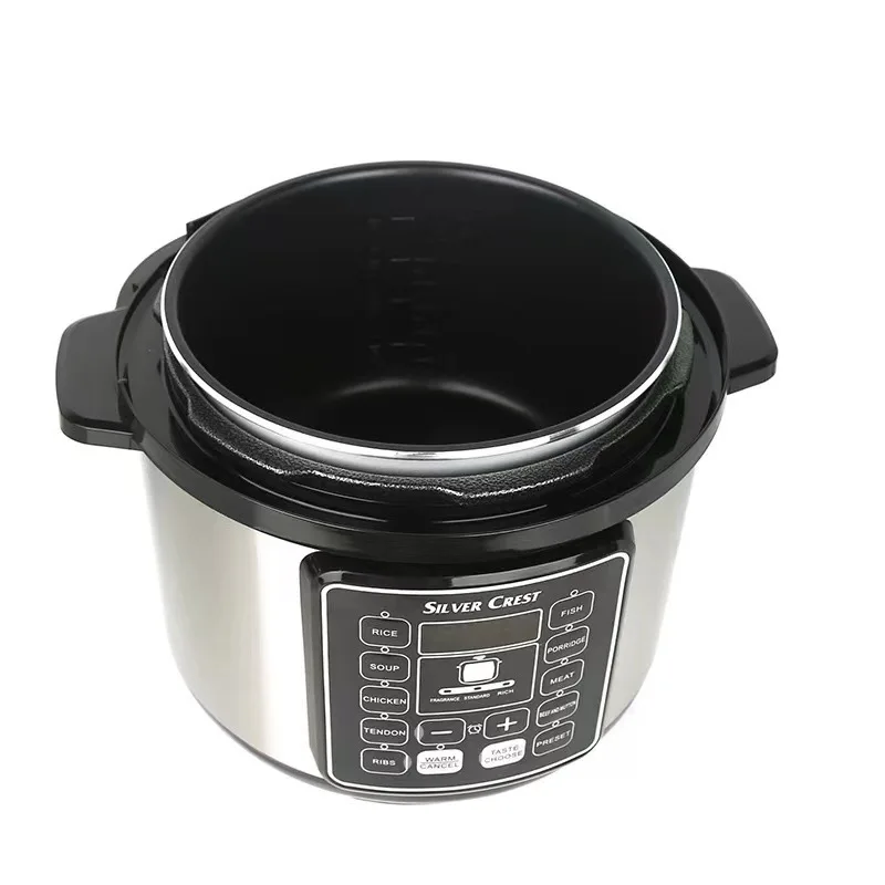 High Quality Multifunction Large Stainless Steel 6L Smart Digital Electric Pressure Cooker