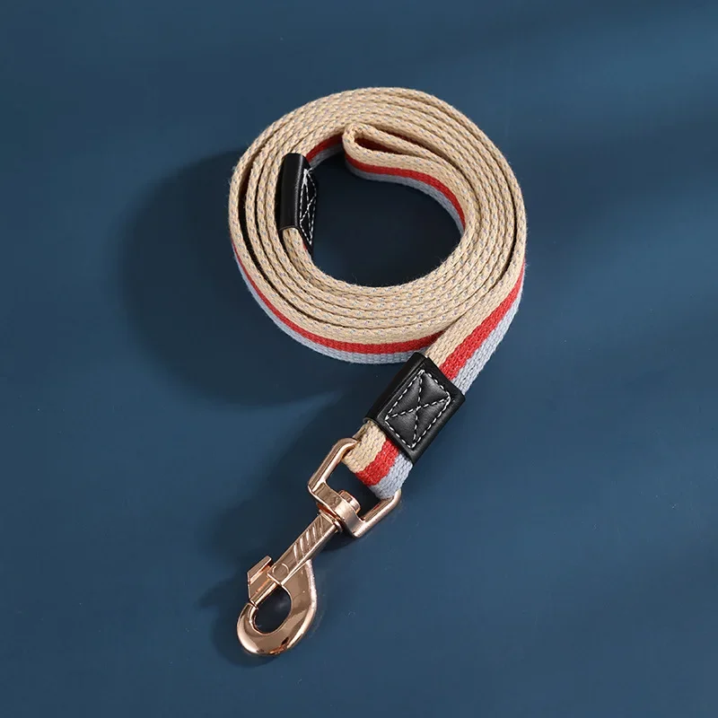 Dog Training Leash Non-slip Rubber Nylon Lead For Pet Walking_voghion.com