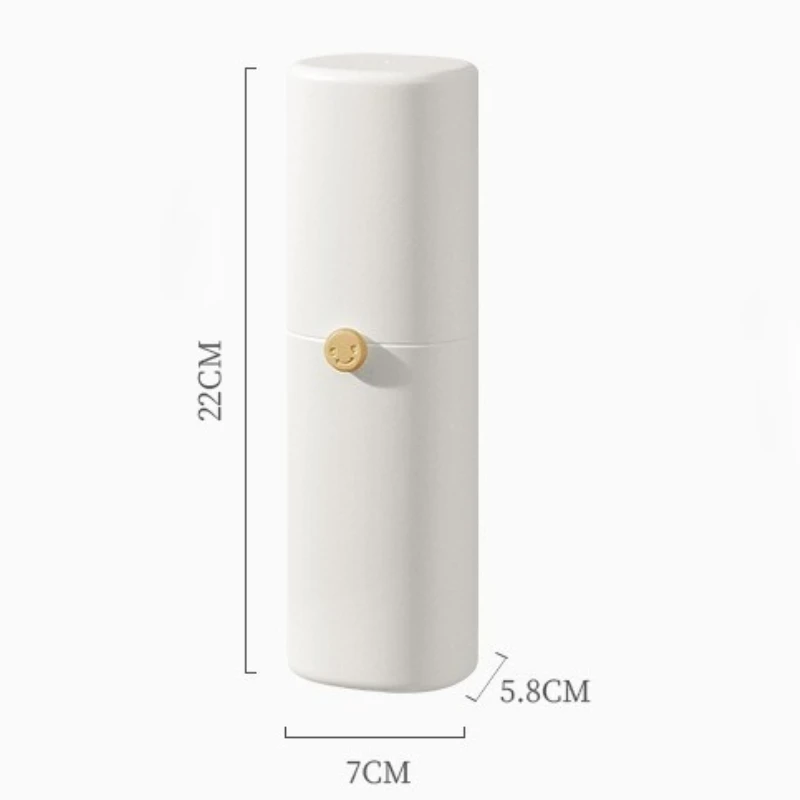 Mouthwash Cup Portable Toothpaste Toothbrush Case For Home Travel Camping School Bathroom Tumblers_voghion.com