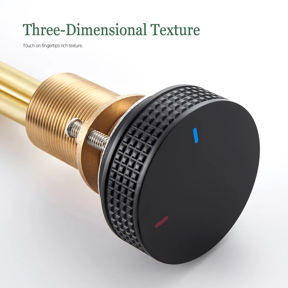Matte Black Basin faucet Knurled knob Sink Tap 360 Rotating Spout two holes Desk Mounted Basin Tap Bathroom Widerspread faucet basin faucet,bathroom faucet