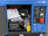 Petit groupe électrogène diesel monophasé 6KVA 8KW 9KVA 10KVA 12KW, onduleur électrique domestique diesel 10-20KW 3