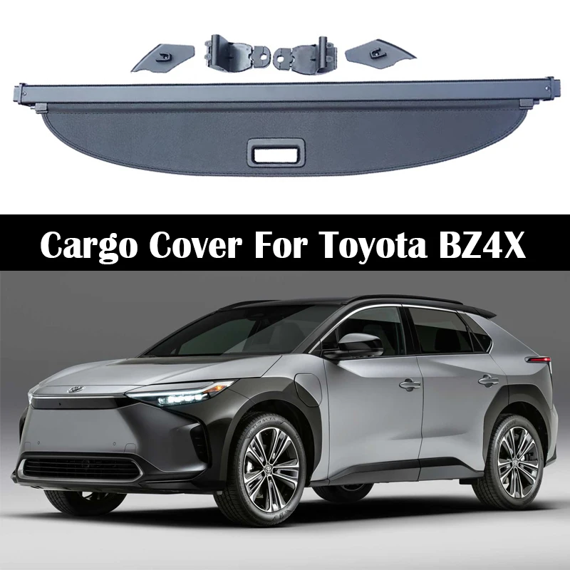 Rear-Trunk-Cargo-Cover-For-Toyota-bZ4X-2022-2024-Shield-Shade-Curtain ...