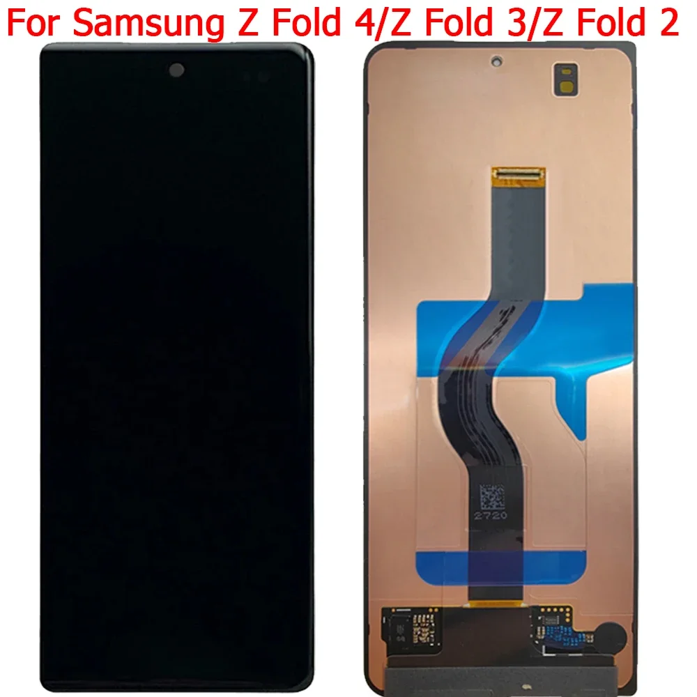 LCD 디스플레이 터치 스크린 외부 부품, Z 폴드 4, 삼성 Z 폴드 3, F926B, Z 폴드 4, F936B, Z 폴드 2, F916N 용