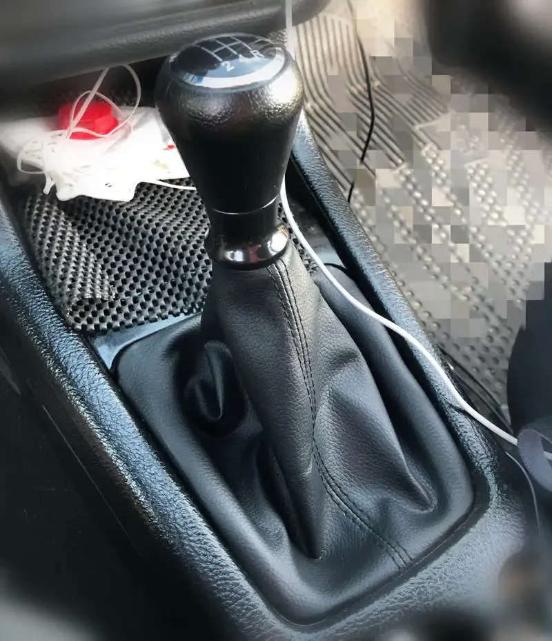 Car Gear Shift Knob Peugeot 206 406 Boot Dust Boot Cover Gaiter Collors 5 Speed Accessory car gear shift knob
