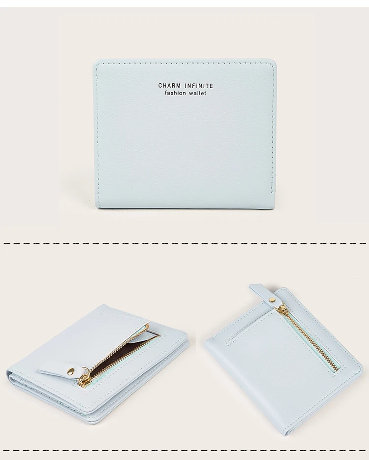 Mini card holder wallet next to smartphone