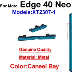 Enhanced Power Volume Side Key Flex Cable Replacement (Edge40Neo Bay - Gen)