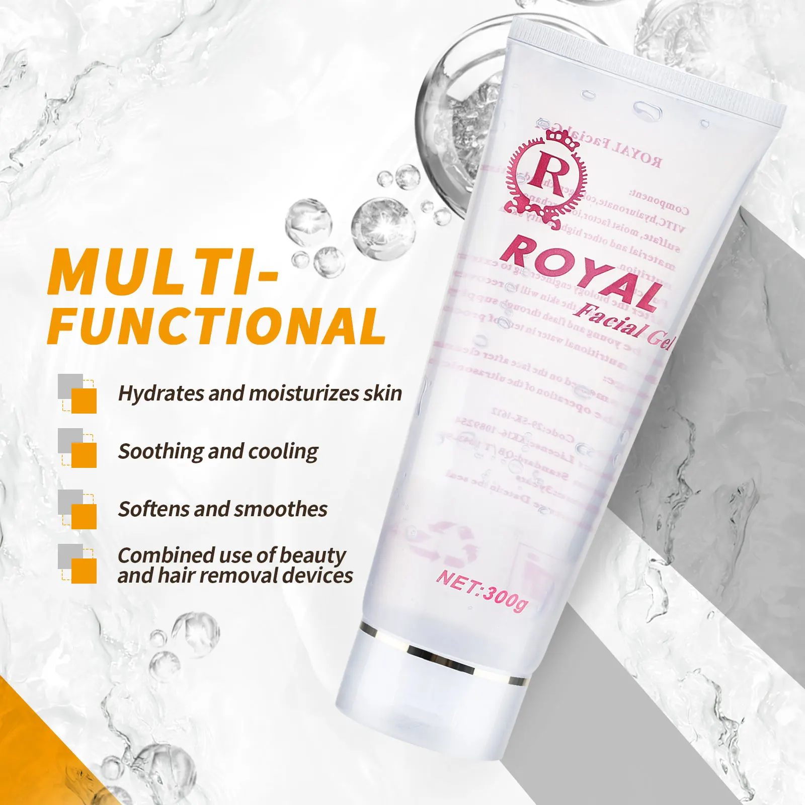 Gel ad ultrasuoni da 300 g per cavitazione 40K RF corpo dimagrante bellezza salute gel conduttivo a radiofrequenza per dispositivo RF bruciagrassi 5