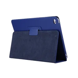 Premium PU Leather Tablet Cover - Universal Fit for 10.2 7th 8th 9th Gen (Dark Blue)