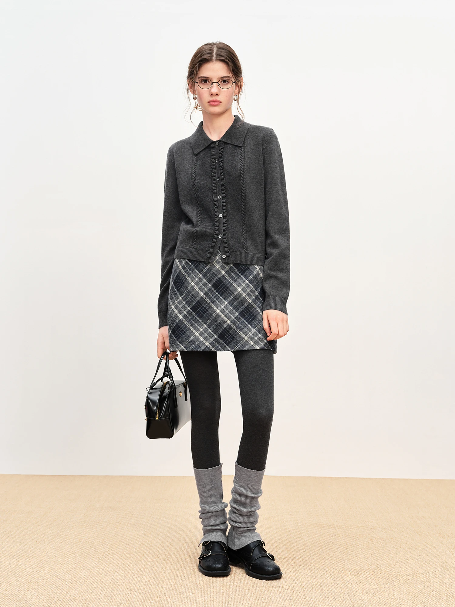 Women's Compression Tights – Slimming Thermal Opaque Mid-Calf Leggings for Winter Comfort