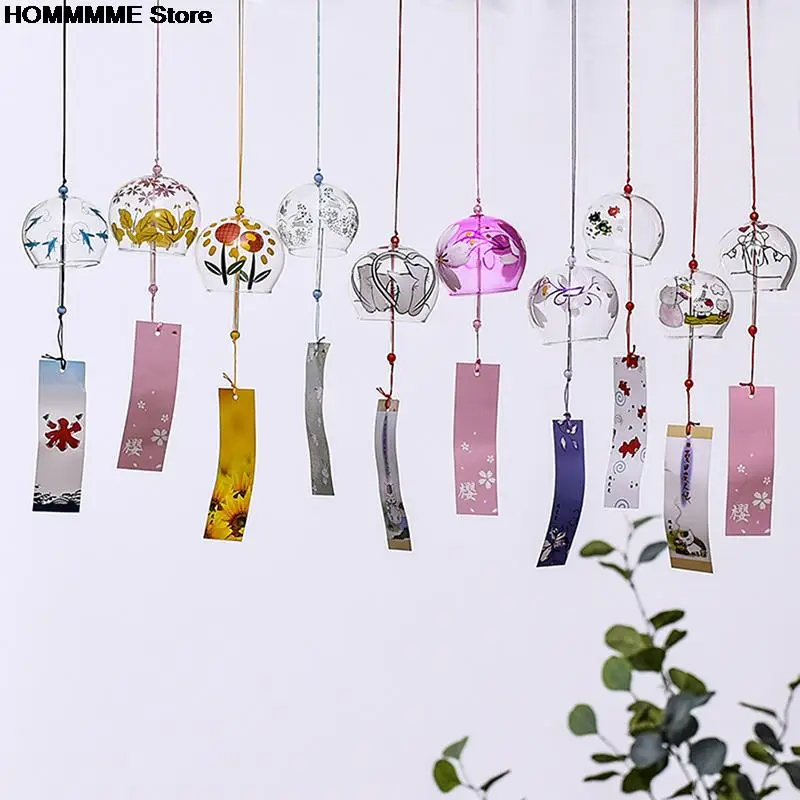 Japanese Wind Bell 1PC Japan Wind Chimes Handmade Glass