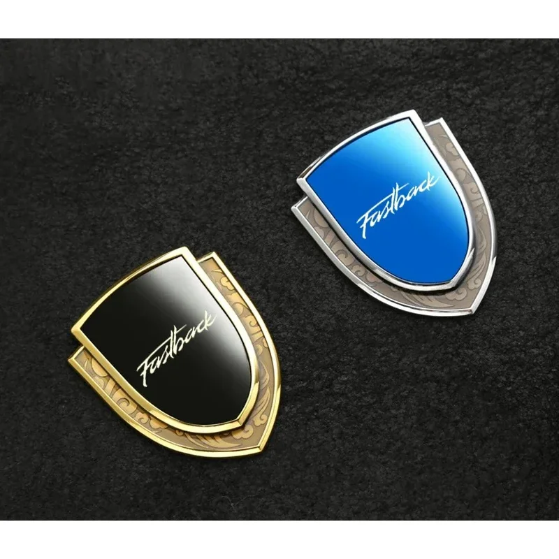 자동차 스티커 3D 금속 액세서리 피아트 패스트백용 자동차 액세서리