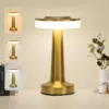 LED Table Lamp Touch Sensor Rechargeable Desktop Night Light Wireless Reading Lamp for Restaurant Hotel Bar Bedroom Decor Light 1