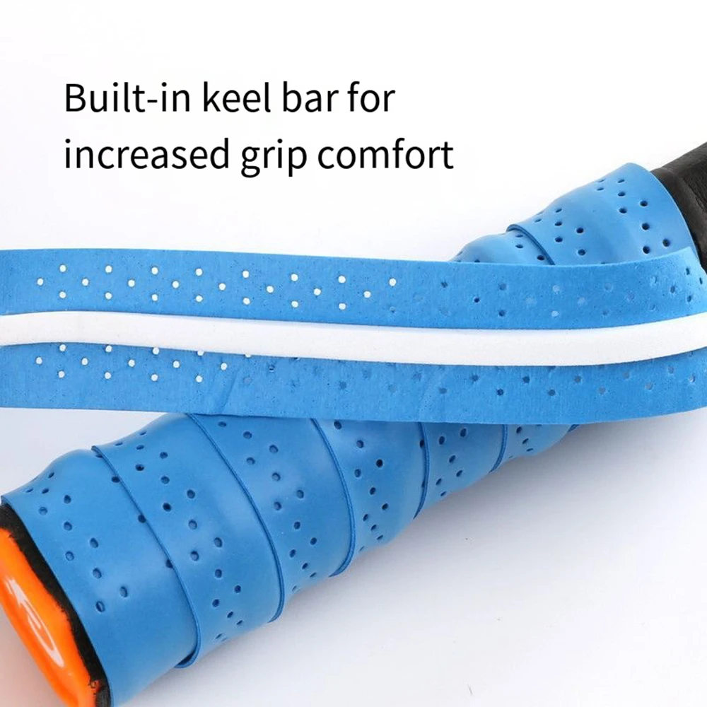 

Absorb Sweat Tennis Racket Anti-Slip Tape Handle Grip For Tennis Badminton Wrapping Skidproof Fishing Rod Sweat Band