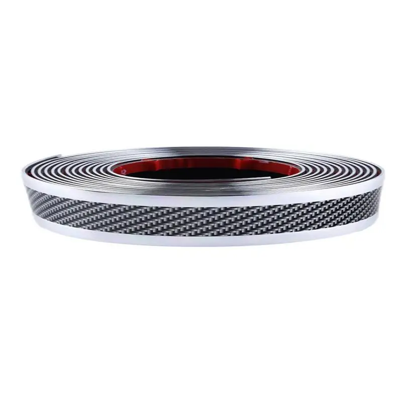 

Car Bumper Guard Car Bumper Protector Carbon Fiber Guard Auto Car Threshold Strip For Car Door Car Door Edge Protection Strip