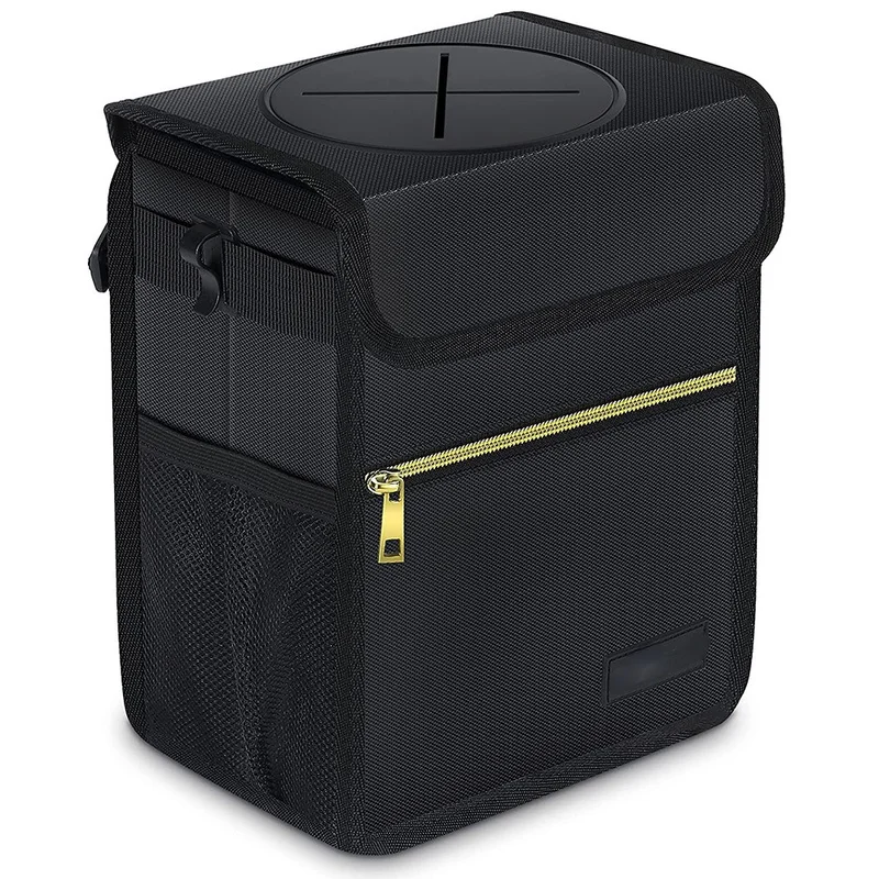 Car Universal Trash Can Seat Back Trash Can Waterproof Multi-function Auto Parts Auto Organizer Cleaning and Finishing