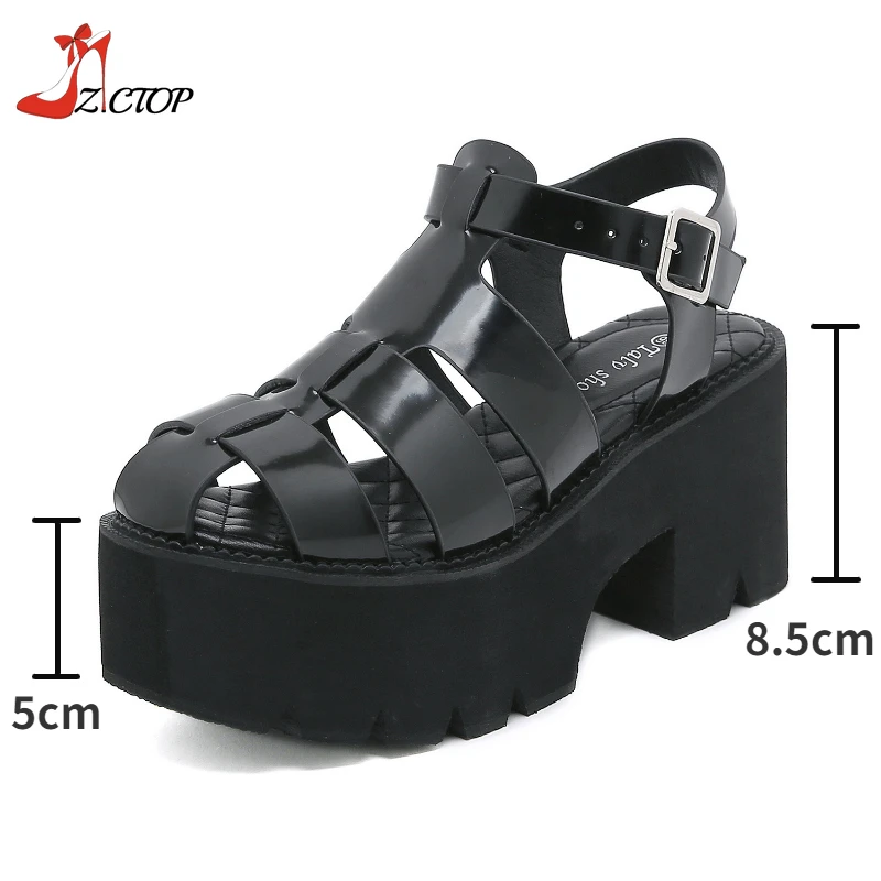 TOKYO BLACK PLATFORM SANDALS Sサイズ Go-To Flatform Sandal 2.0 Black