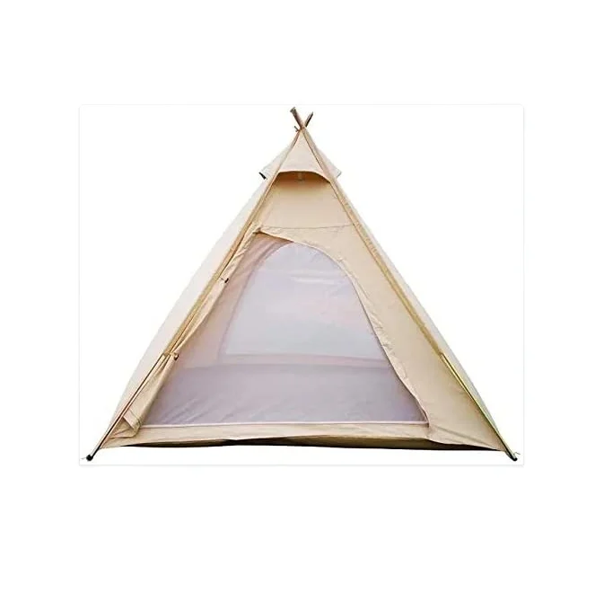 

NPOT наружная 100% хлопчатобумажная водонепроницаемая палатка для кемпинга в форме пирамиды