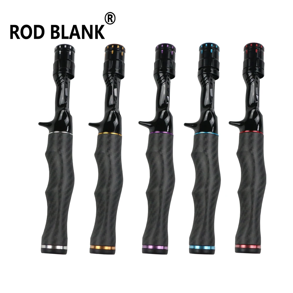 Rod Blank 1 Set Casting Trout Rod Handle Kit Carbon Fiber Grip Casting