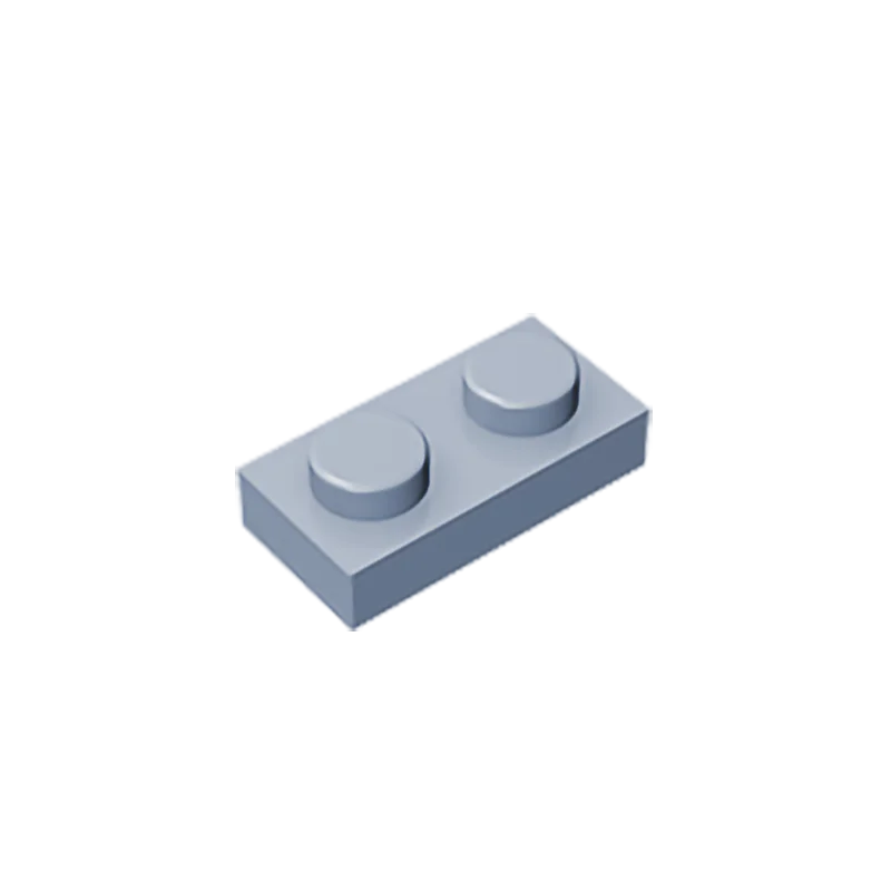 1 x 2 Plate Building Brick – detail image 5