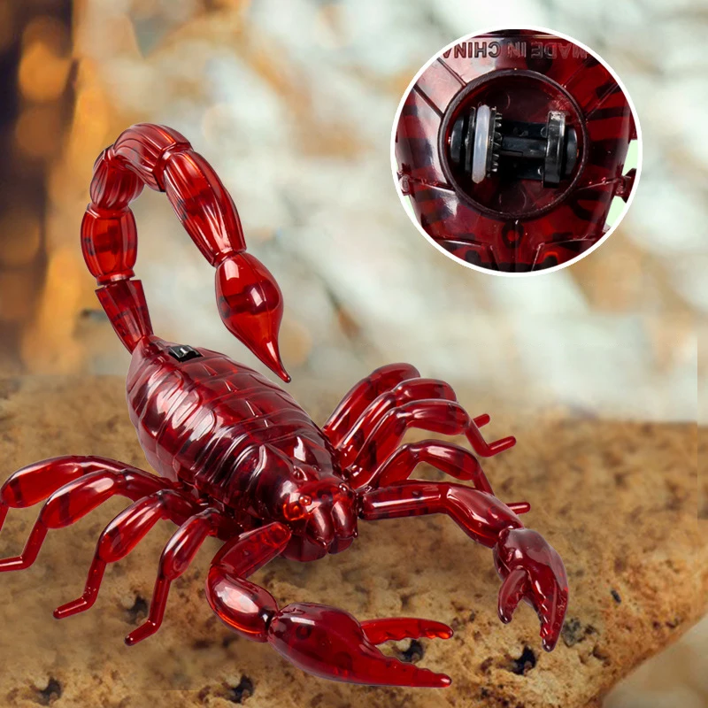 Remote Control Toy Realistic Scorpion Model Rc Animal High Simulation Fake Scorpion Prank Infrared Electric Toys Present Gifts A 5