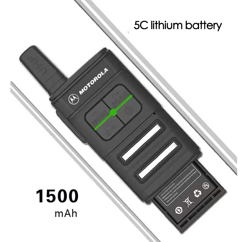 MOTOROLA walkie talkie Two-way radio construction site, tourism Outdoor Handheld Mini Civil Portable Transceiver talkie walkie