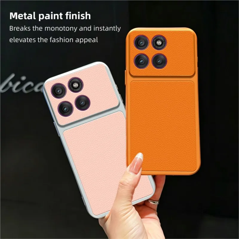 Fashion Shockproof Hybrid PU Leather Protective Case