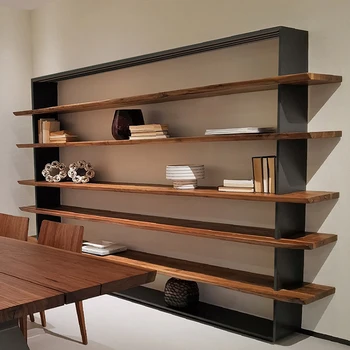 수납용 책상 책꽂이, 탄창 사다리 선반, 정리함 진열대, 미니멀리스트 가구