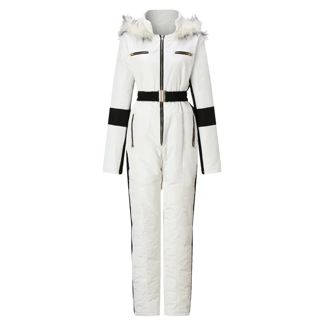 Women's Winter Outdoor Sports Jacket Jumpsuit Outdoor Removable Sports Zipper Ski Snow Overcoat Women Winter Down Coat Chaquetas 4