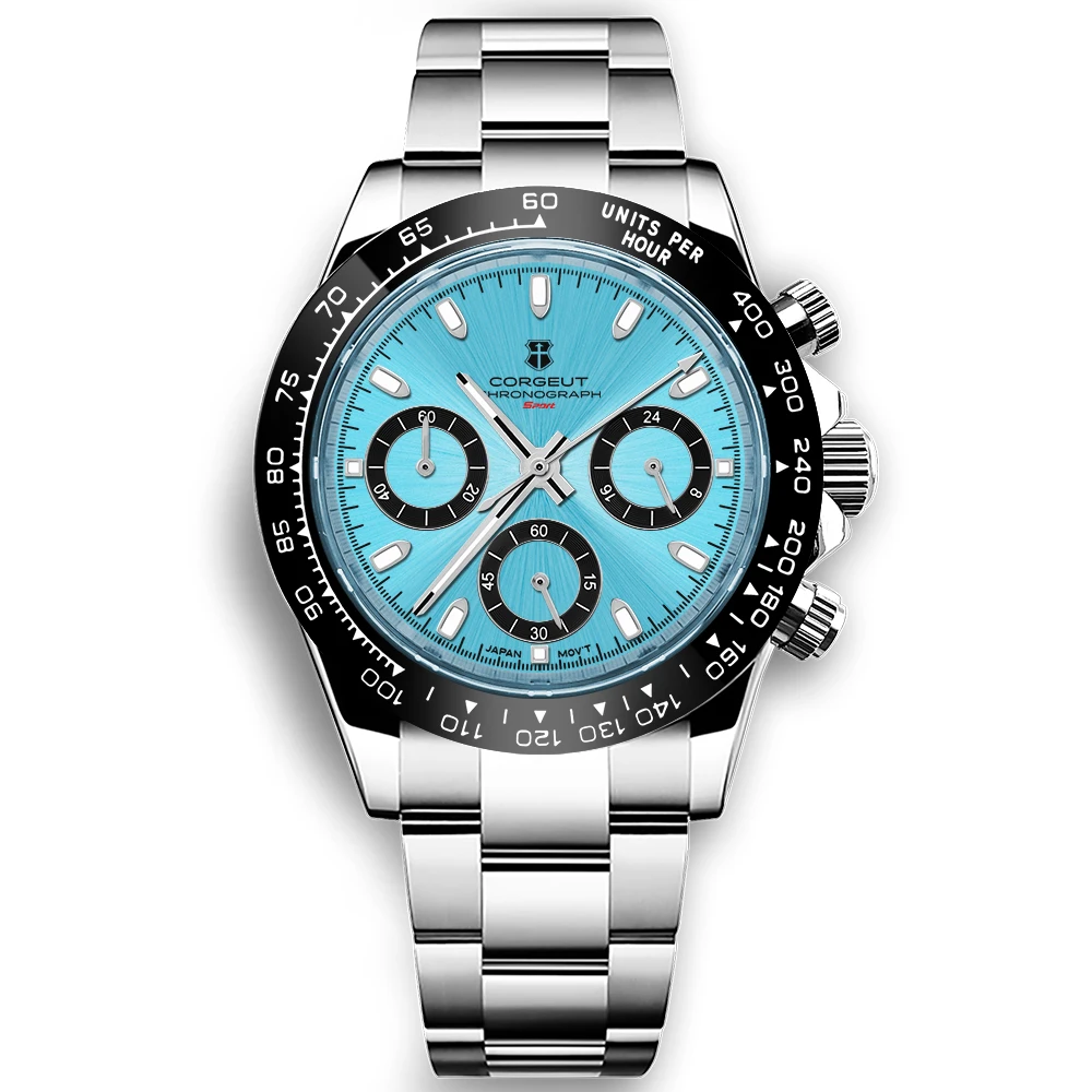 Часы мужские спортивные многофункциональные с хронографом, 24 часа