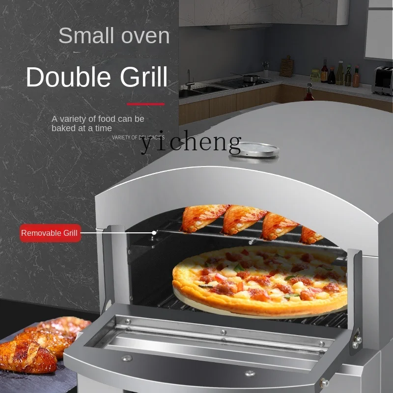 Tqh Small Electric Pizza Oven Commercial Portable American Pizza Oven European Pizza Baking Oven 2
