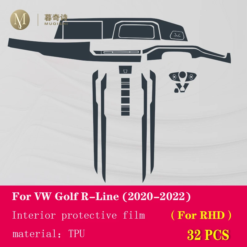 TURIM Pellicola protettiva per fari dell'auto Adesivo TPU fumé trasparente,  per Volkswagen Tiguan 2020 2021 2022 2023 VW R Line Facelift : :  Auto e Moto