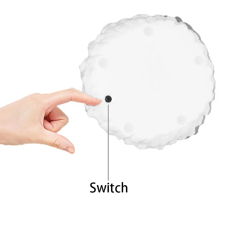 USB 충전식 우주 왕복선 로켓 LED 테이블 램프 3D 프린트 무드등 침실 침대 옆 탁상 장식 어린이 선물