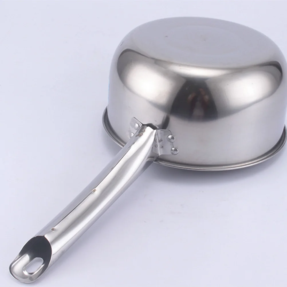 2 Pcs Spoon Water Ladle Thickened Bailer Tool Hotel Kitchen Metal Ladles Stainless Steel Silver