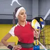 Volley Ball Practice Equipment Solo Spiking Serving Trainer Solo Volleyball Spiking Training Equipment Set For Backyard Outdoor 3